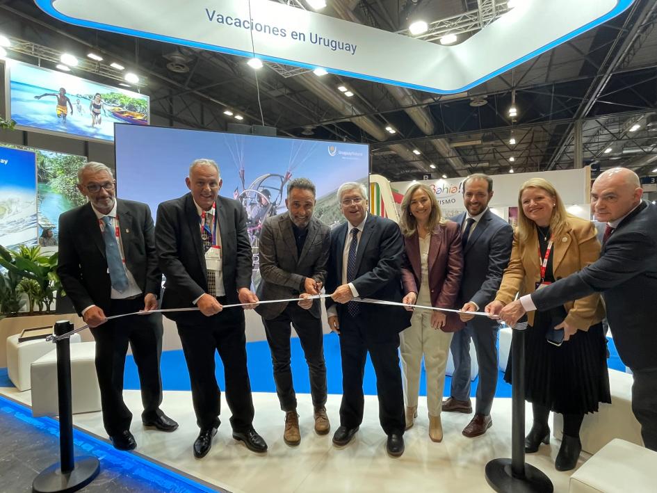 Inauguración del pabellón de Uruguay en FITUR 2023