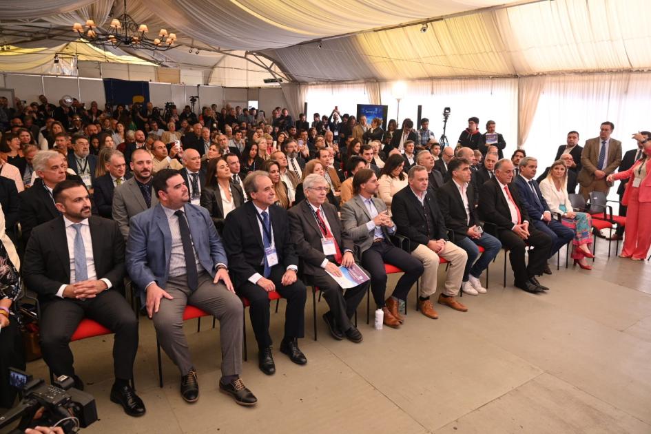 Acto de apertura de Termatalia, en Salto, Uruguay