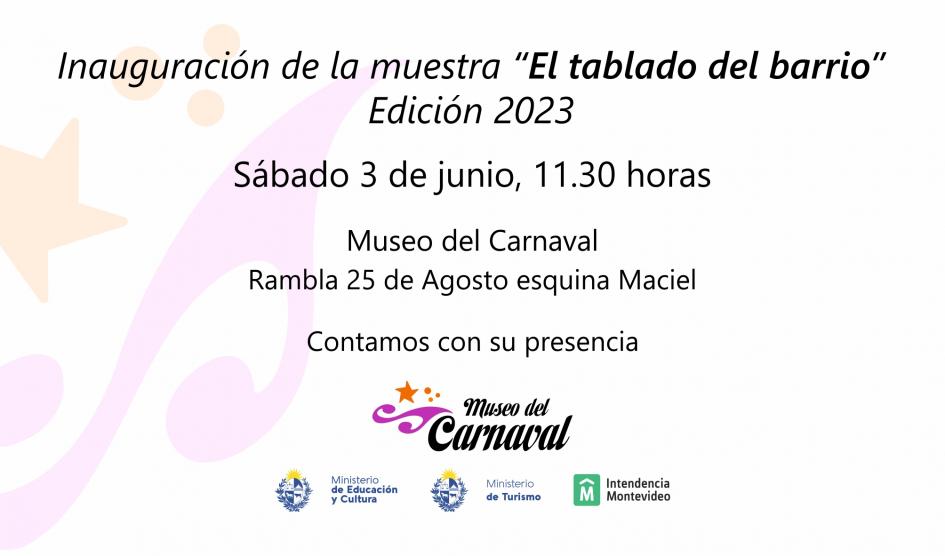 Muestra "El Tablado del Barrio" en Museo del Carnaval Muestra "El Tablado del Barrio" en Museo del Carnaval