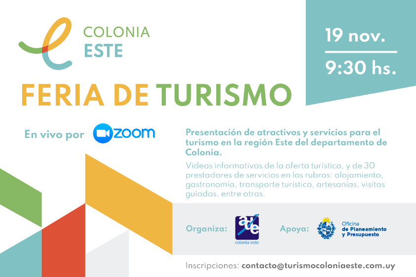 Invitación Feria de Turismo Colonia Este Invitación Feria de Turismo Colonia Este