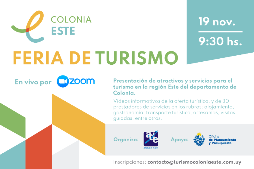 Invitación Feria de Turismo Colonia Este