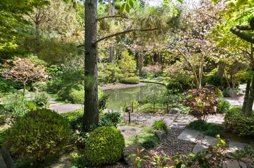 Jardín Japonés en el Museo Blanes