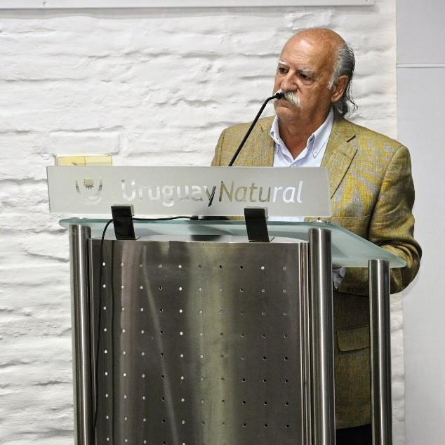 Juan Carlos López, presentador del Lanzamiento de la 35º Edición de la Fiesta de la Patria Gaucha