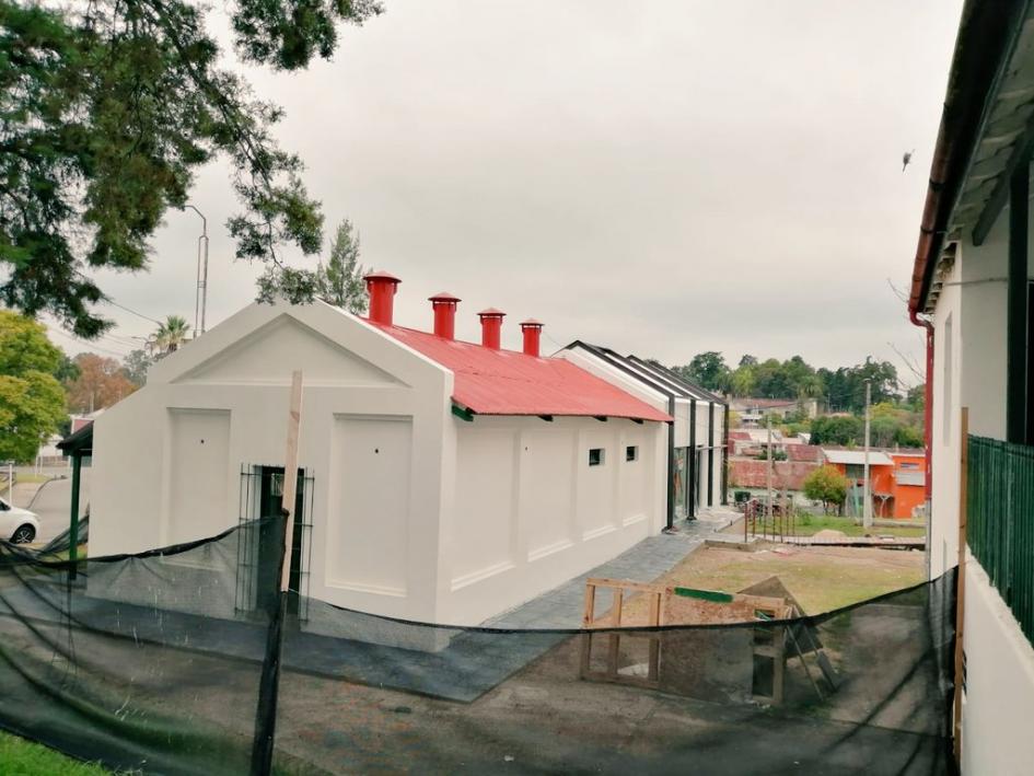 Obras de remodelación e instalación del Centro de Interpretación de Visitantes del ex Frigorífico Anglo 