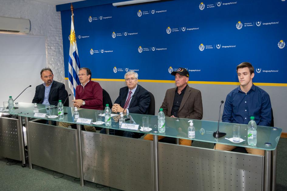 Lanzamiento de la tercera fecha de la Fórmula Truck, en el Ministerio de Turismo