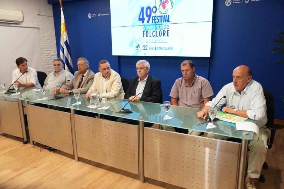 Presentación de actividades “Febrero en Durazno” en el Ministerio de Turismo