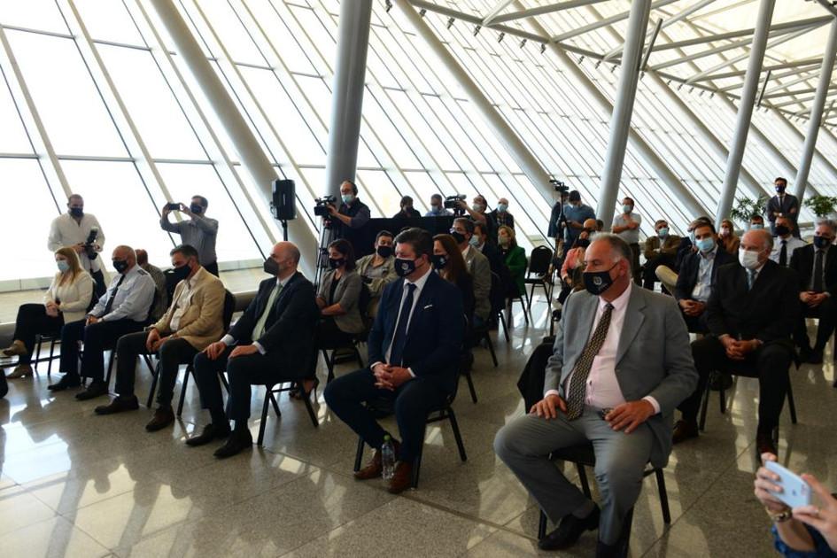 Lanzamiento de operaciones en Uruguay de JetSmart Airlines, Aeropuerto de Carrasco Lanzamiento de operaciones en Uruguay de JetSmart Airlines, Aeropuerto de Carrasco