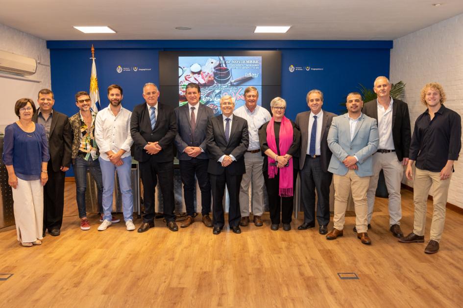 Lanzamiento del 1º Festival Regional de Parrillas y Vinos, en el Ministerio de Turismo Lanzamiento del 1º Festival Regional de Parrillas y Vinos, en el Ministerio de Turismo