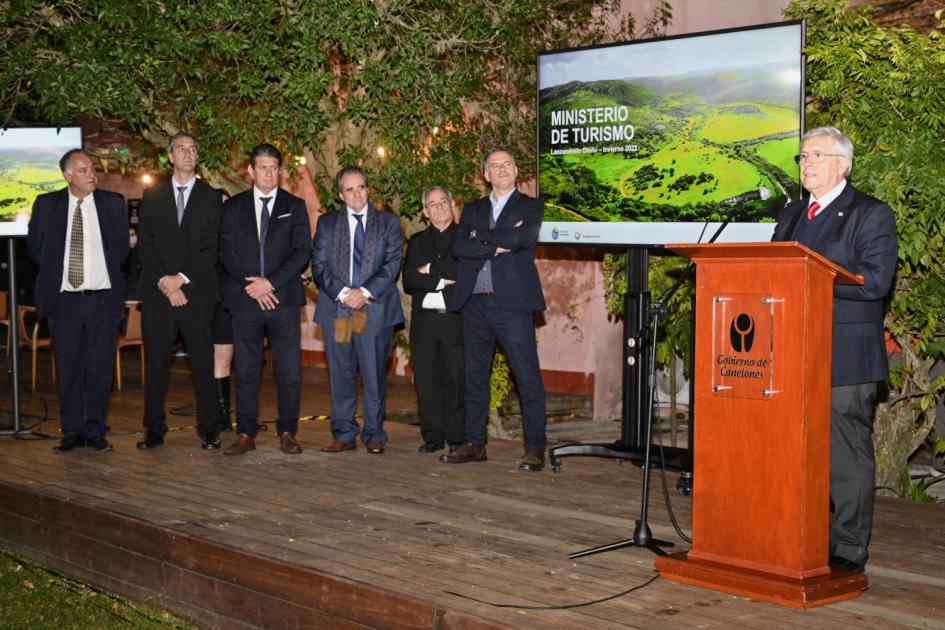 Lanzamiento de temporada otoño - invierno del Mintur y Gobierno de Canelones, en Quinta Capurro