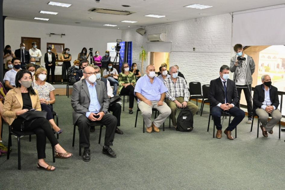 Lanzamiento de la Fiesta Nacional de la Vendimia, en el Ministerio de Turismo