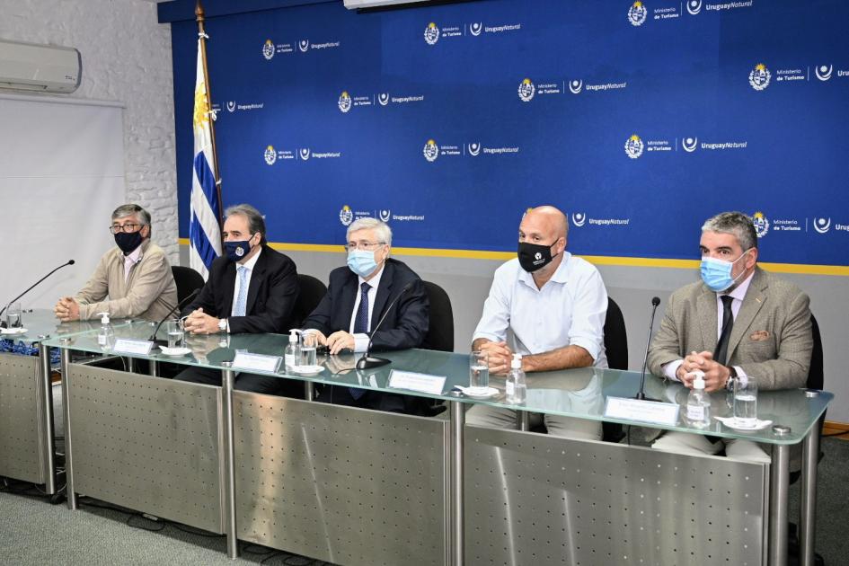 Lanzamiento de la Fiesta Nacional de la Vendimia, en el Ministerio de Turismo