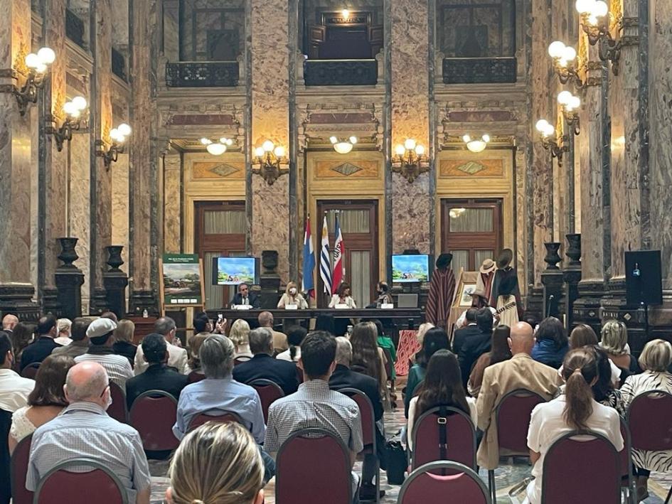 Lanzamiento del mes de la Tradición Criolla, en Salón de los Pasos Perdidos del Palacio Legislativo