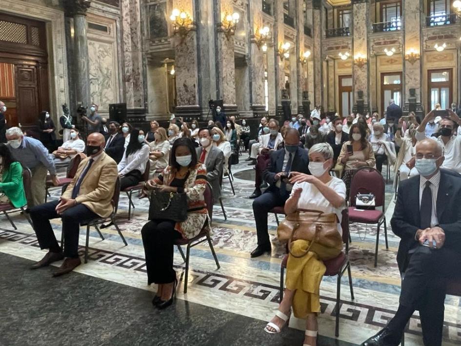 Lanzamiento del mes de la Tradición Criolla, en Salón de los Pasos Perdidos del Palacio Legislativo