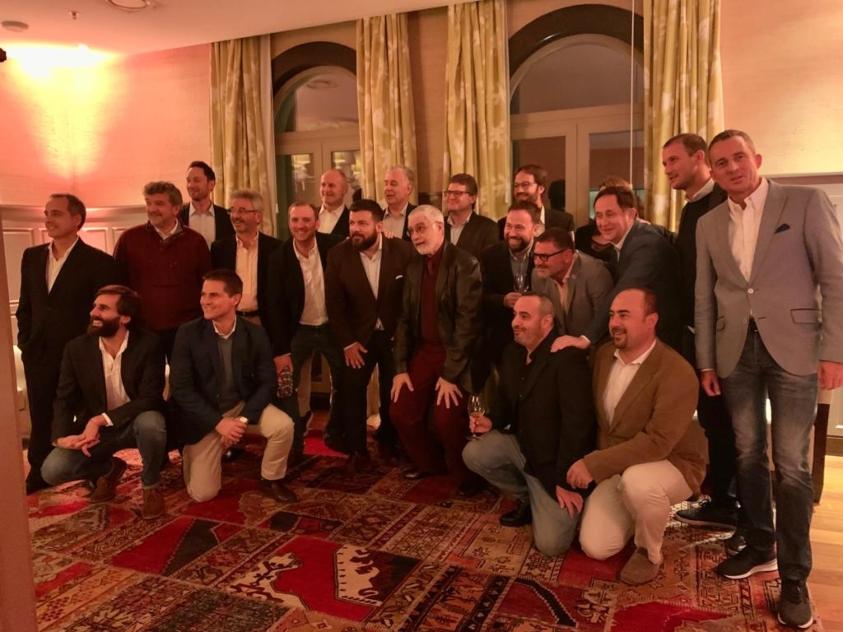 Coktail de bienvenida en Sofitel junto al ministro Benjamín Liberoff Coktail de bienvenida con representantes de las agencias de viajes y LATAM