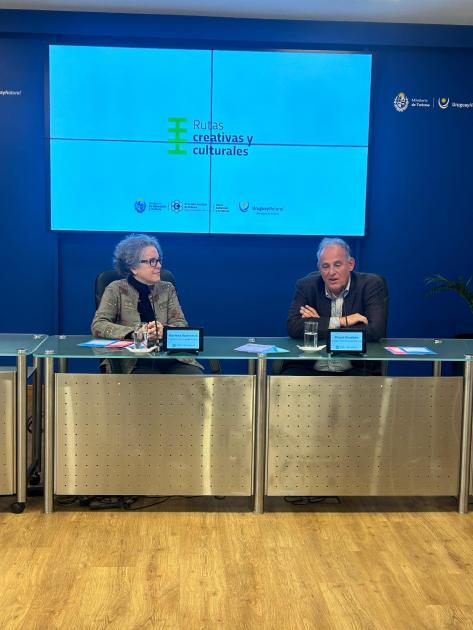MINTUR y MEC presentaron la aplicación “Rutas Culturales y Creativas” MINTUR y MEC presentaron la aplicación “Rutas Culturales y Creativas”