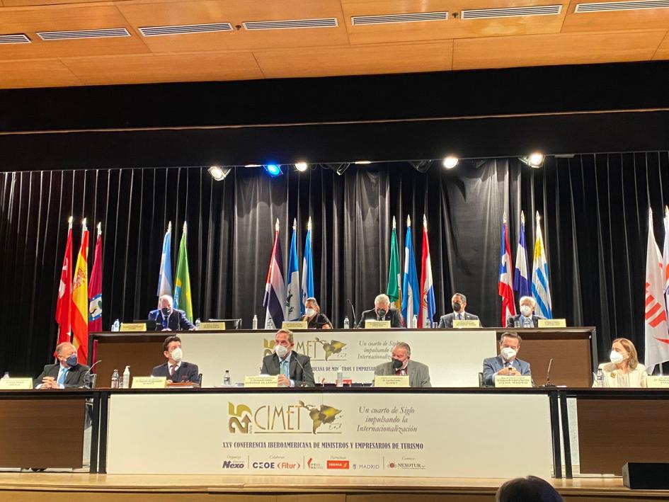 Participación del ministro Tabaré Viera, en XXV Conferencia Iberoamericana de Ministros y Empresarios de Turismo Participación del ministro de Turismo, Tabaré Viera, en XXV CIMET