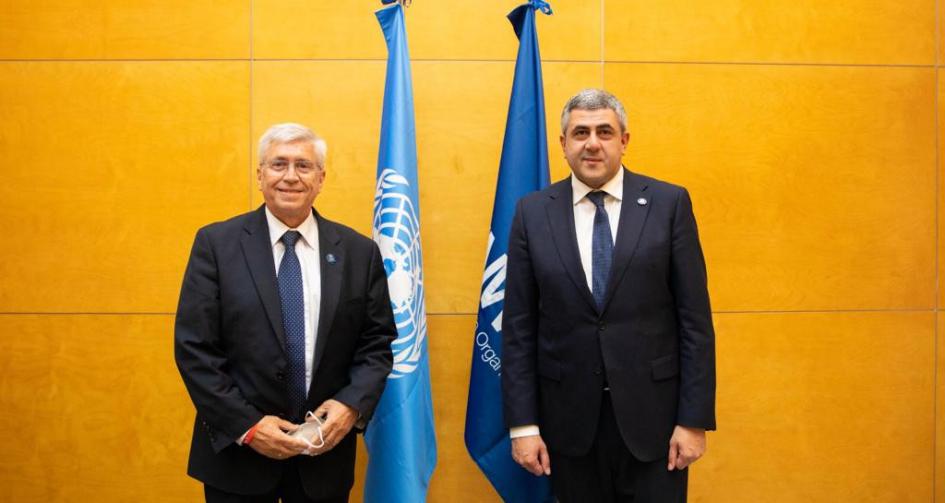 Reunión del Ministro Tabaré Viera con secretario General de la Organización Mundial de Turismo, Zurab Pololikashvili Reunión del Ministro Tabaré Viera con secretario General de OMT, Zurab Pololikashvili