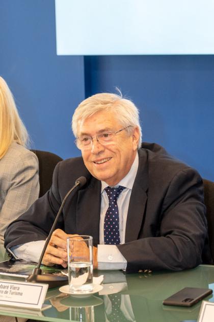 Ministro de Turismo, Tabaré Viera. Ministro de Turismo, Tabaré Viera.