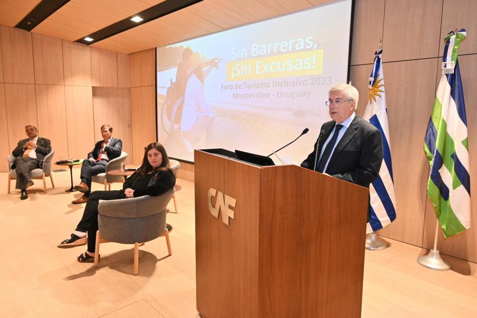 Discurso ministro de Turismo, Tabaré Viera, Foro de Turismo Inclusivo ¡Sin barreras, sin excusas! Discurso ministro de Turismo, Tabaré Viera, Foro de Turismo Inclusivo ¡Sin barreras, sin excusas!