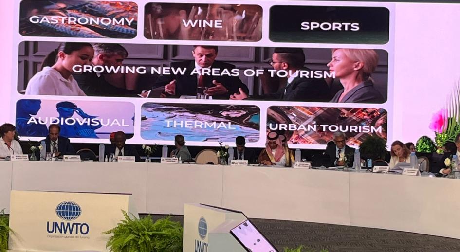 Uruguay presente en reunión de la Organización Mundial de Turismo