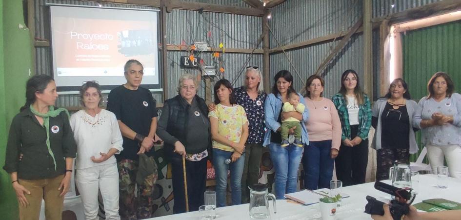 Presentación de Proyecto “Raíces” en Piedras de Afilar, departamento de Canelones