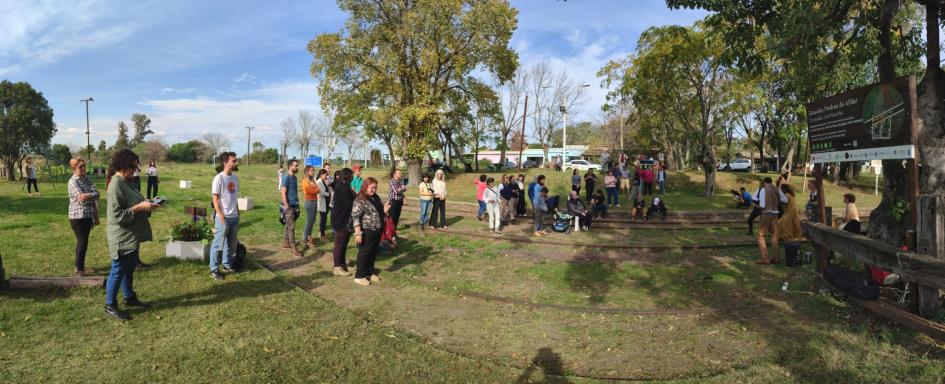 Presentación de Proyecto “Raíces” en Piedras de Afilar, departamento de Canelones