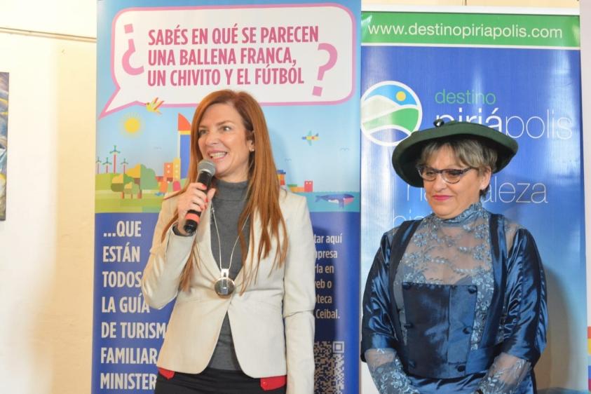 Lanzamiento en Castillo Piria Patricia Chabot y actores