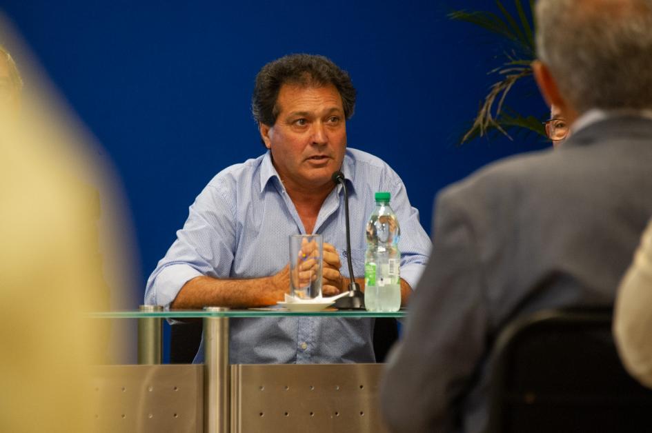 Alcalde de San Bautista, Roberto Siriani. Foto: Presidencia. Alcalde de San Bautista, Roberto Siriani. Foto: Presidencia.