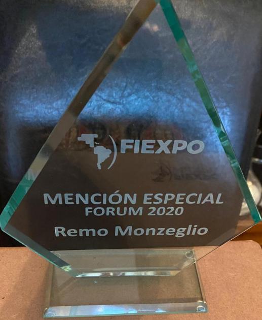 Mención Especial a Remo Monzeglio, Premio Forum 2020