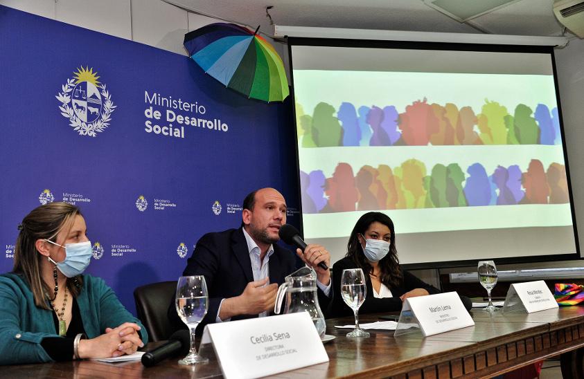 Presentación del Mes de la Diversidad en el Ministerio de Desarrollo Social