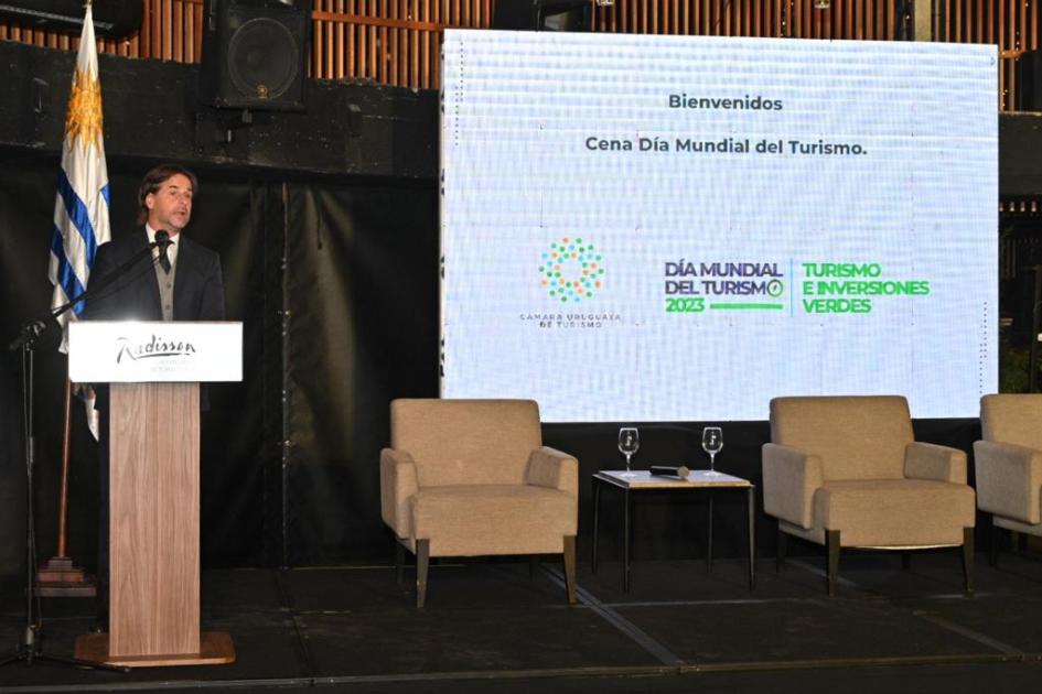 Discurso del presidente de la República, Luis Lacalle Pou, en Cena por Día Mundial del Turismo