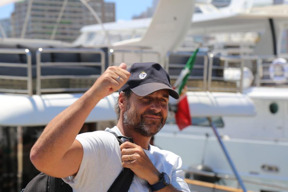 Presidente de la República, Luis Lacalle Pou, en Puerto de Punta del Este