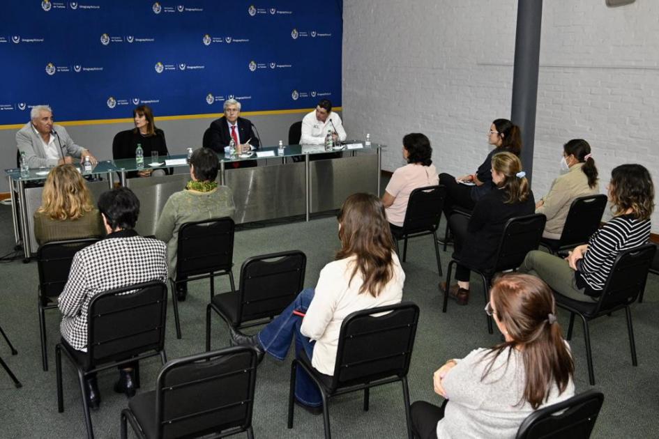 Presentación del Campeonato Uruguayo de Pruebas de Rienda, en el Ministerio de Turismo