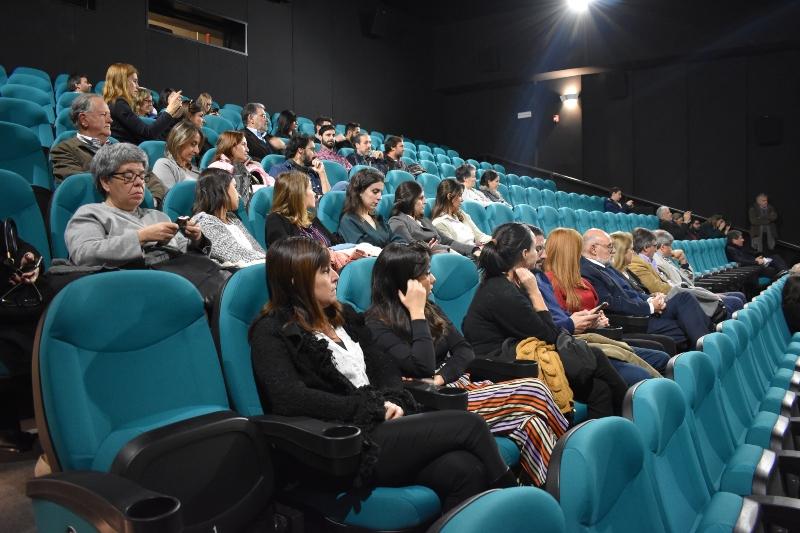 Audiencia durante el lanzamiento