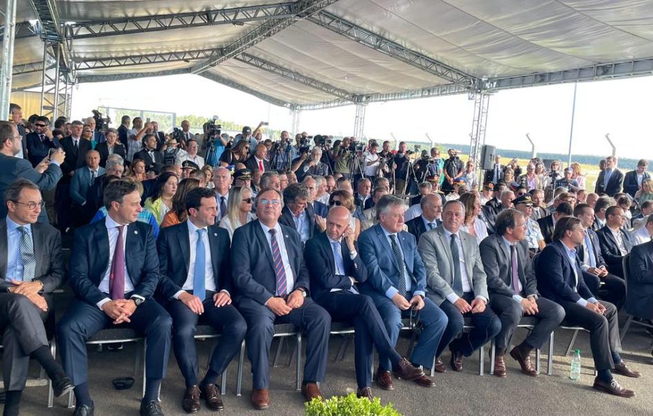 Se inauguró el Aeropuerto Internacional de Rivera con el anuncio de vuelos de la aerolínea Azul Se inauguró el Aeropuerto Internacional de Rivera con el anuncio de vuelos de la aerolínea Azul