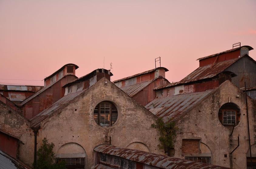 Premio Intendencia de Río Negro, Vick Moreno Vander, por su foto “Paisaje industrial de Fray Bentos”