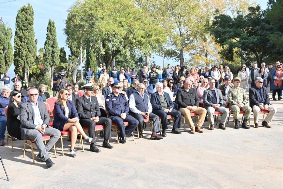 Inauguración del reciclaje del Edificio “La Rotonda”, Balneario “Las Cañas”, Río Negro 