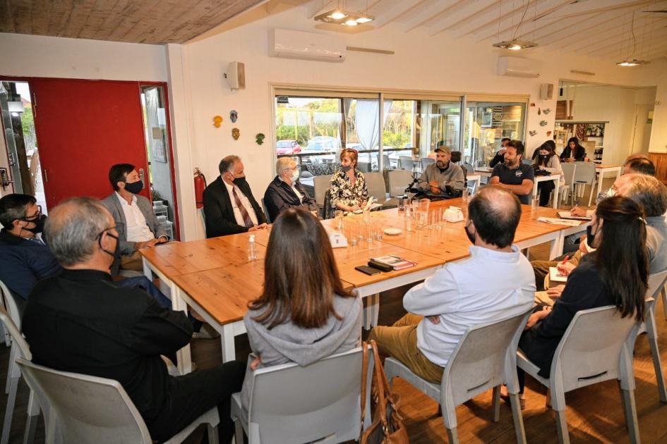 Primera visita a Rocha del Ministro de Turismo, Tabaré Viera Primera visita a Rocha del Ministro de Turismo, Tabaré Viera