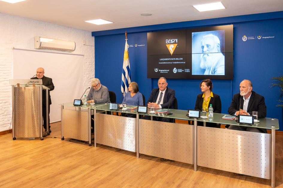 Presentación de la Ruta Belloni, en el Ministerio de Turismo Presentación de la Ruta Belloni, en el Ministerio de Turismo