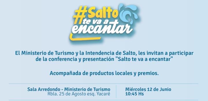 Invitación Invitación "Salto te va a encantar"