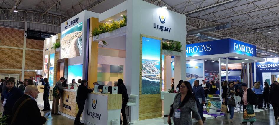 Stand de Uruguay en Festuris Gramado