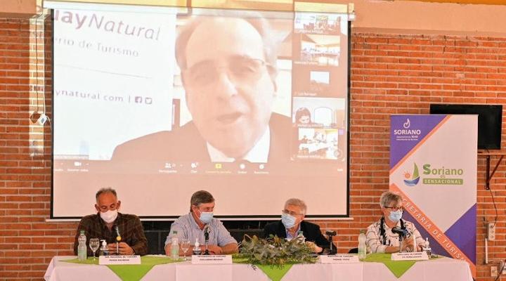 Participación virtual del Subsecretario Remo Monzeglio en reunión de Directores de Turismo, en Palmar, Soriano Participación virtual del Subsecretario Remo Monzeglio en reunión de Directores de Turismo