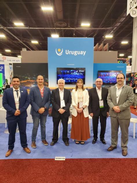 Delegación de Uruguay en Feria IMEX América, mantuvo diversas reuniones de trabajo e intercambio. 
