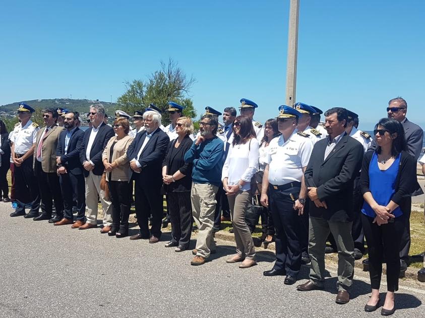 Lanzamiento de Verano Azul Lanzamiento de Verano Azul con todas las autoridades sobre la avenida de Piriápolis