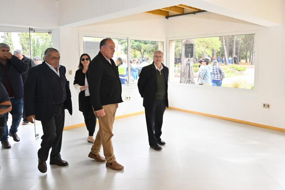 Autoridades recorren instalaciones del Edificio “La Rotonda”