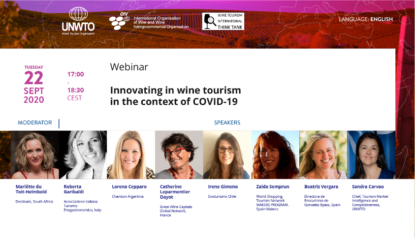 Webinar en inglés sobre Enoturismo Webinar en inglés sobre Enoturismo