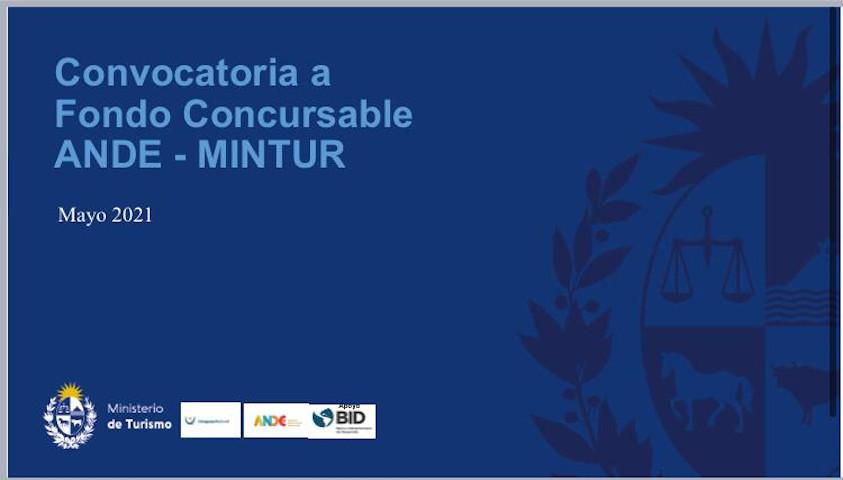 Fondo Concursable MINTUR -ANDE Fondo Concursable MINTUR -ANDE