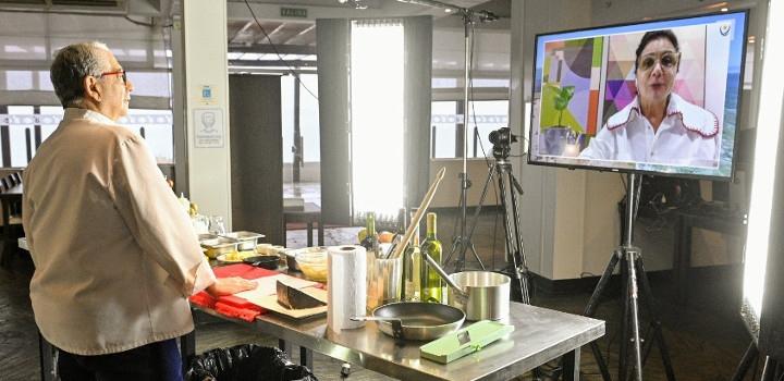 Chef Sergio Puglia presentó nuestra gastronomía, a 50 principales agentes de viajes que venden nuestro país en San Pablo Sergio Puglia presentó nuestra gastronomía a 50 principales agentes de viajes