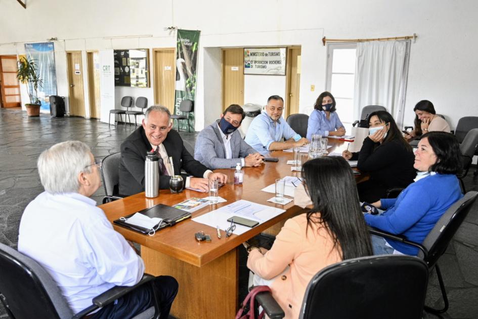 Primera visita a Rocha del Ministro de Turismo, Tabaré Viera Primera visita a Rocha del Ministro de Turismo, Tabaré Viera