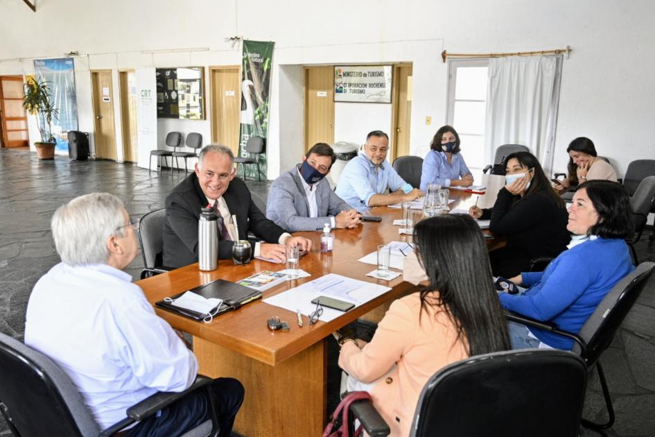 Primera visita a Rocha del Ministro de Turismo, Tabaré Viera